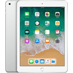 Apple 9.7in iPad (Early 2018, 32GB, Wi-Fi Only, Silver) MR7G2LL/A (Renewed)