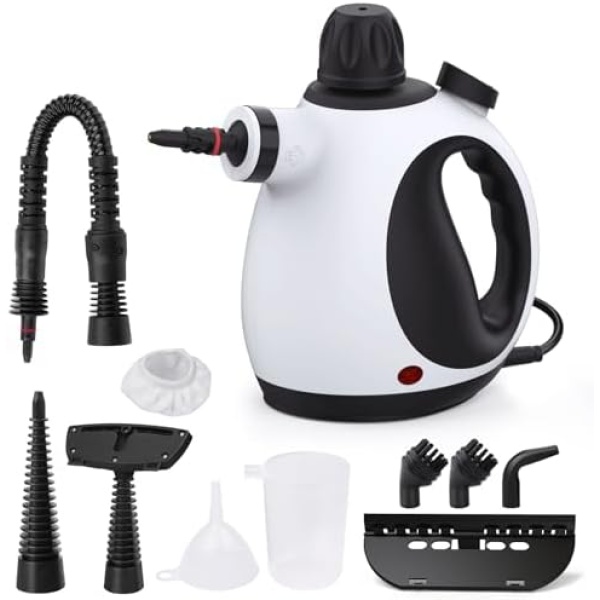 KOITAT Handheld Steam Cleaner, Steam Cleaner for Home with 10 Accessory Kit