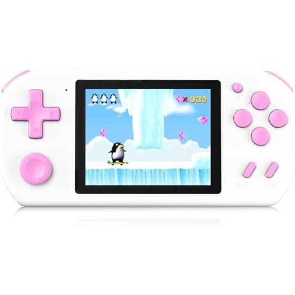 TEBIYOU Handheld Game Console for Kids Preloaded 218 Retro Video Games