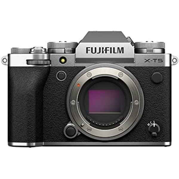 Fujifilm X-T5 Mirrorless Camera Body, Silver (16782337)