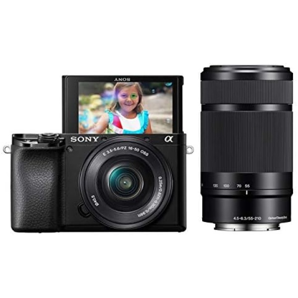 Sony ILCE6100Y/B Alpha A6100 Mirrorless Interchangeable Lens APS-C Camera with
